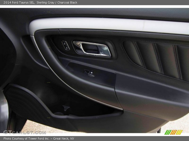 Sterling Gray / Charcoal Black 2014 Ford Taurus SEL