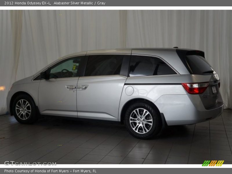 Alabaster Silver Metallic / Gray 2012 Honda Odyssey EX-L