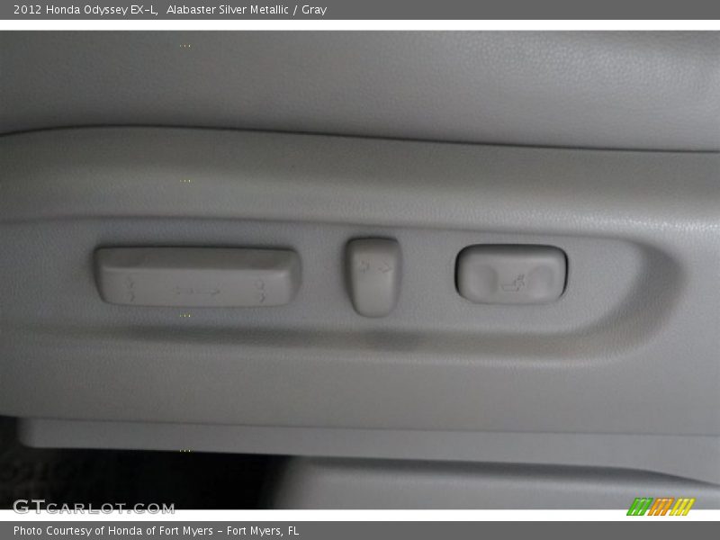 Alabaster Silver Metallic / Gray 2012 Honda Odyssey EX-L