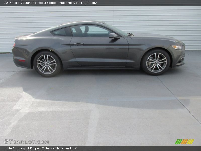 Magnetic Metallic / Ebony 2015 Ford Mustang EcoBoost Coupe