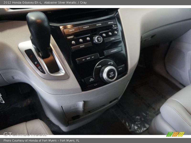 Alabaster Silver Metallic / Gray 2012 Honda Odyssey EX-L