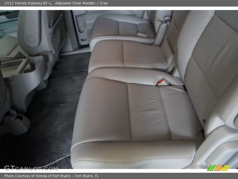 Alabaster Silver Metallic / Gray 2012 Honda Odyssey EX-L