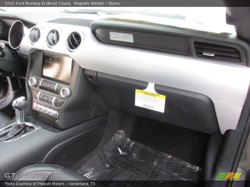 Magnetic Metallic / Ebony 2015 Ford Mustang EcoBoost Coupe