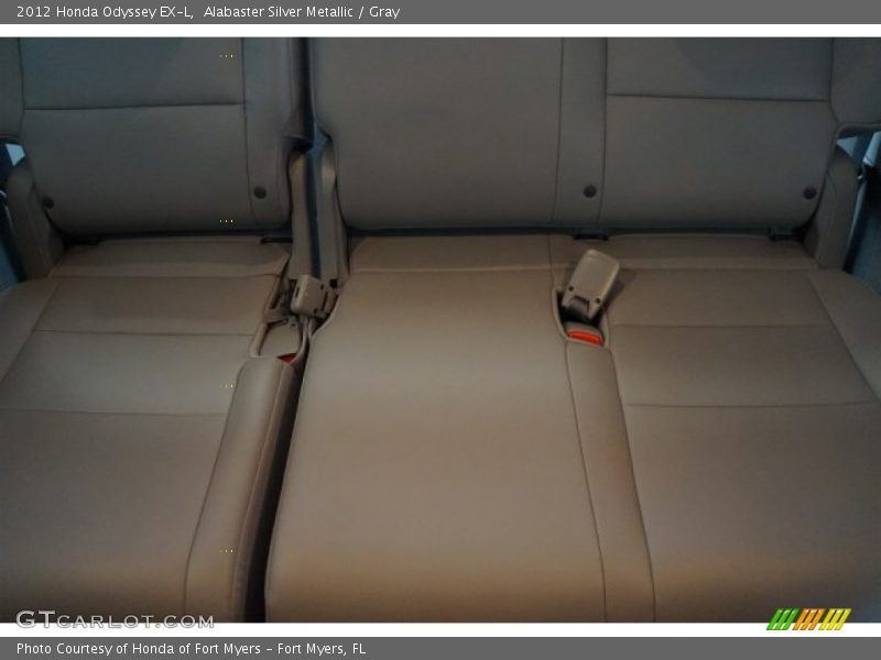 Alabaster Silver Metallic / Gray 2012 Honda Odyssey EX-L