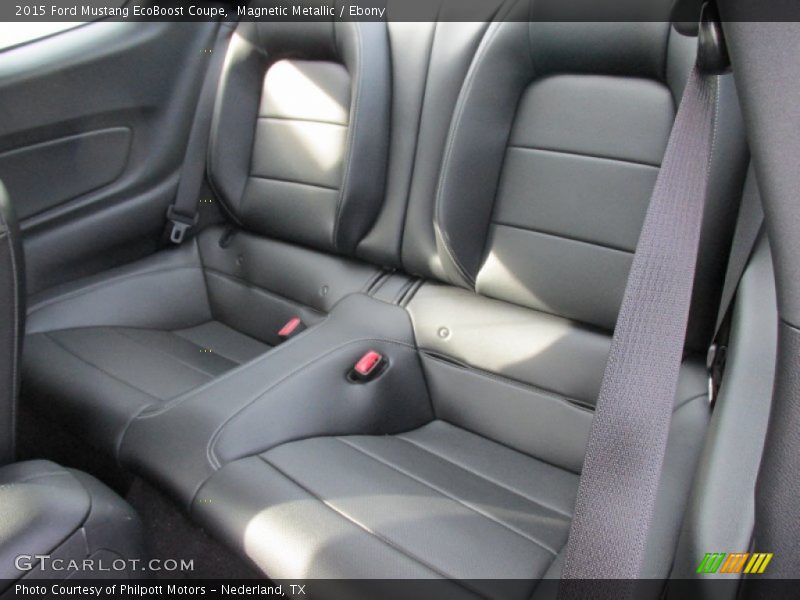 Magnetic Metallic / Ebony 2015 Ford Mustang EcoBoost Coupe