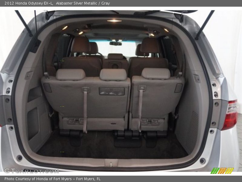 Alabaster Silver Metallic / Gray 2012 Honda Odyssey EX-L