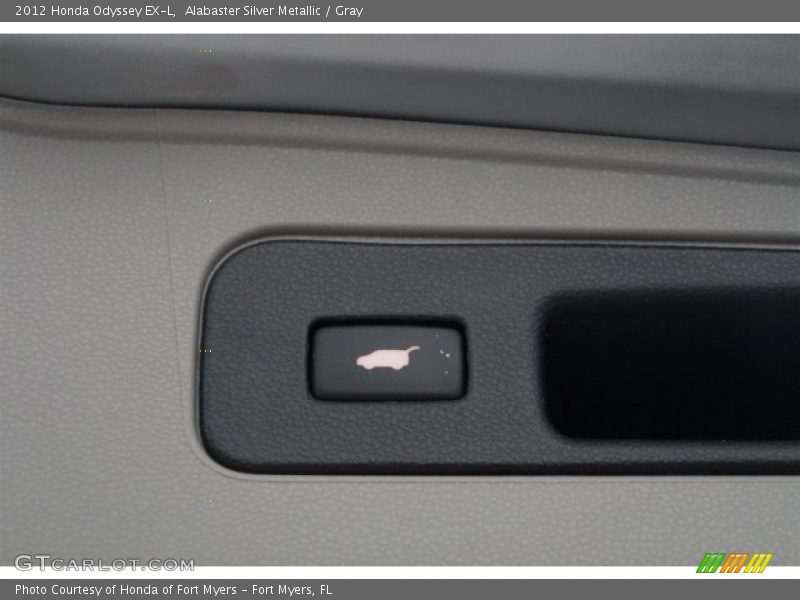 Alabaster Silver Metallic / Gray 2012 Honda Odyssey EX-L