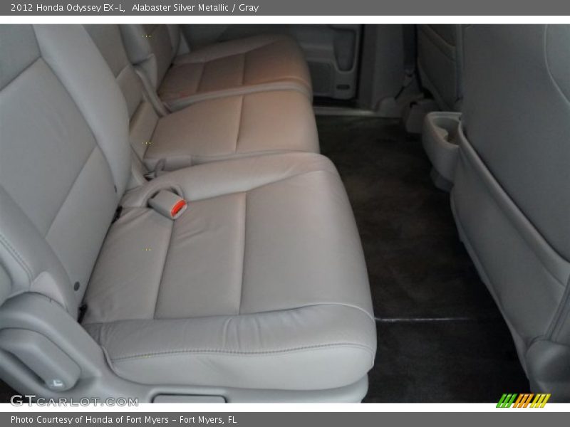 Alabaster Silver Metallic / Gray 2012 Honda Odyssey EX-L