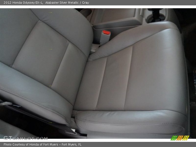 Alabaster Silver Metallic / Gray 2012 Honda Odyssey EX-L