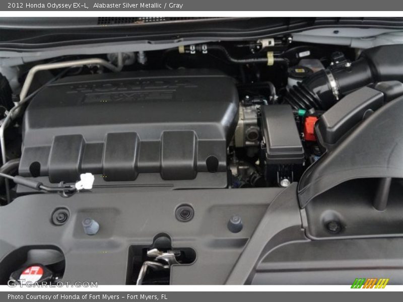 Alabaster Silver Metallic / Gray 2012 Honda Odyssey EX-L