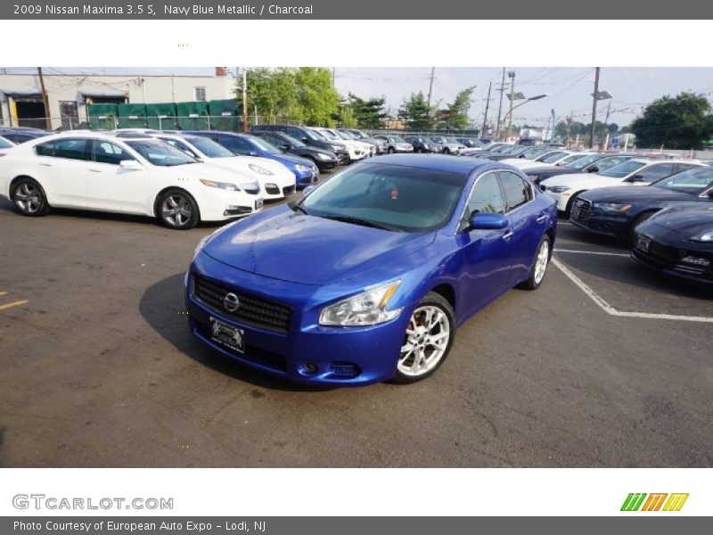 Navy Blue Metallic / Charcoal 2009 Nissan Maxima 3.5 S