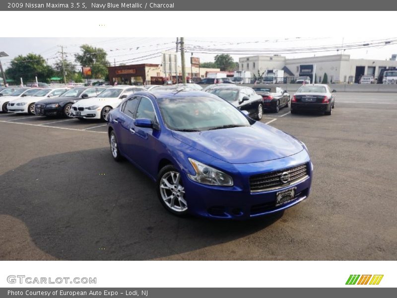 Navy Blue Metallic / Charcoal 2009 Nissan Maxima 3.5 S