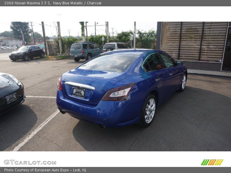 Navy Blue Metallic / Charcoal 2009 Nissan Maxima 3.5 S