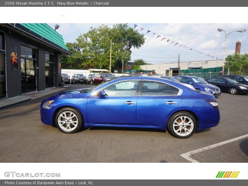 Navy Blue Metallic / Charcoal 2009 Nissan Maxima 3.5 S