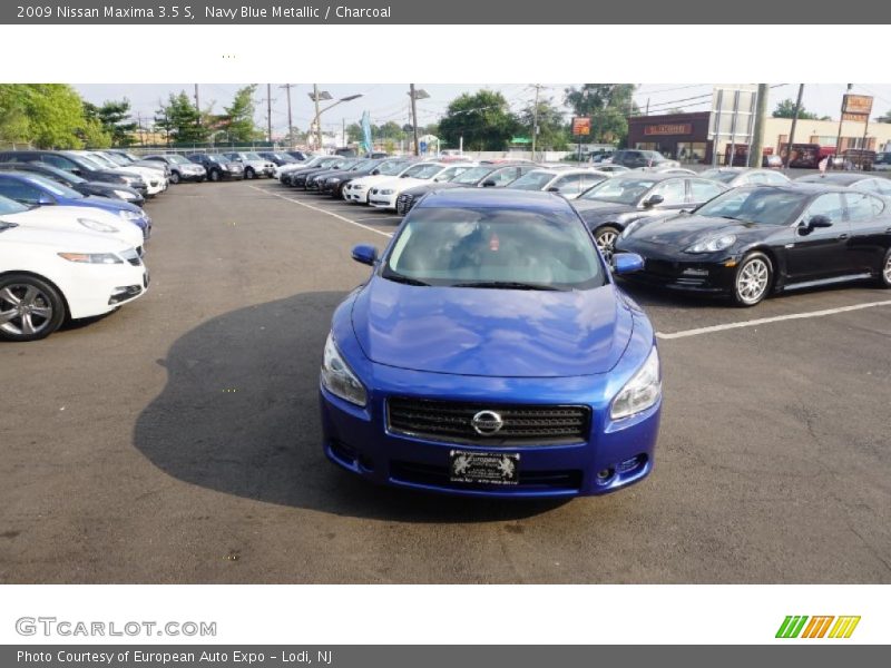 Navy Blue Metallic / Charcoal 2009 Nissan Maxima 3.5 S