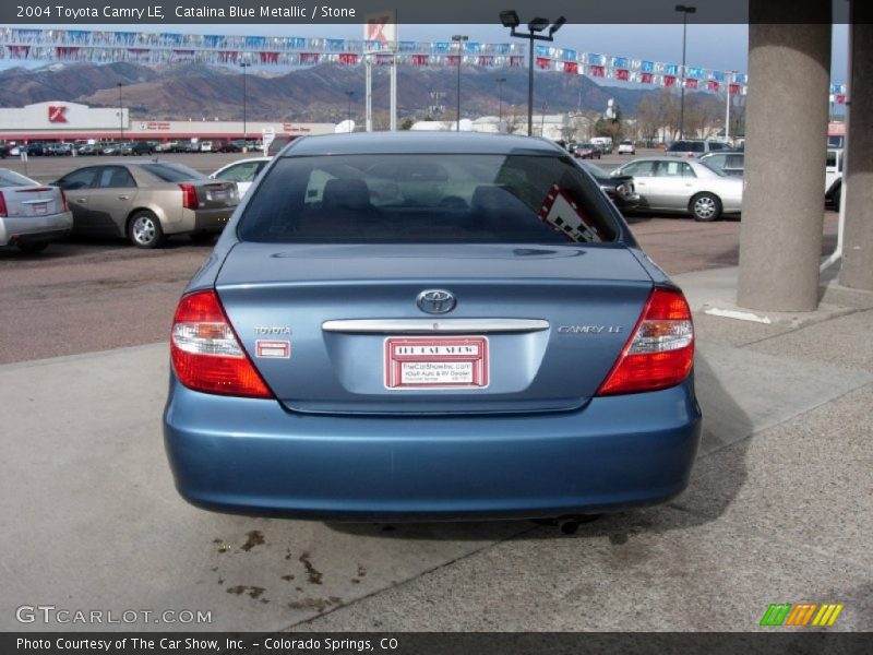 Catalina Blue Metallic / Stone 2004 Toyota Camry LE