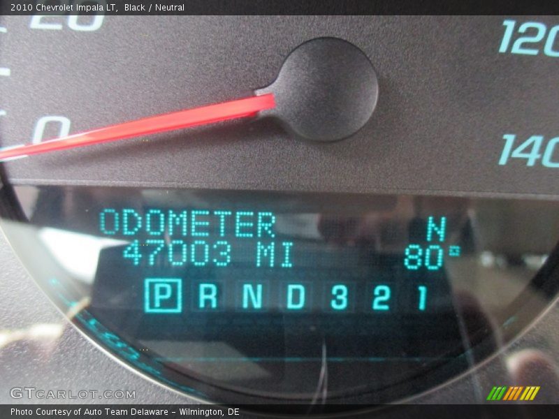 Black / Neutral 2010 Chevrolet Impala LT