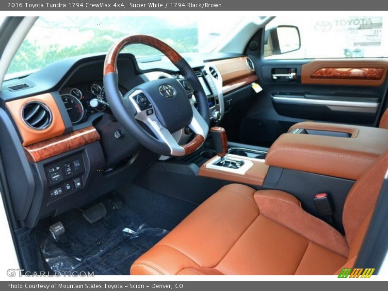  2016 Tundra 1794 CrewMax 4x4 1794 Black/Brown Interior