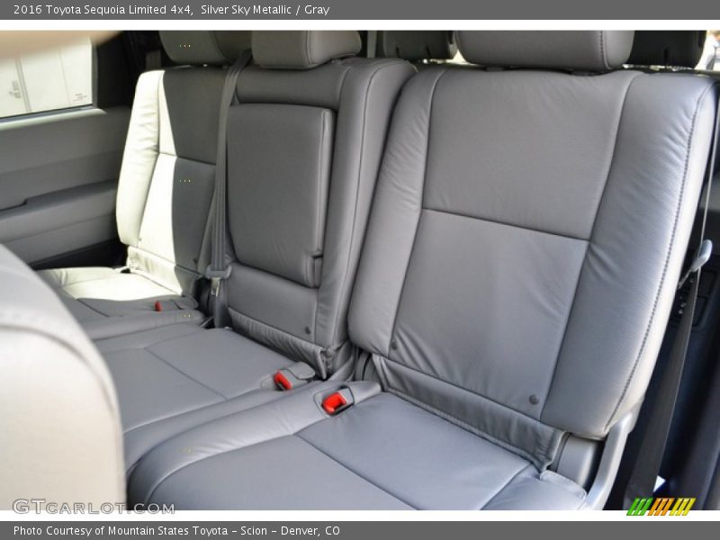 Rear Seat of 2016 Sequoia Limited 4x4