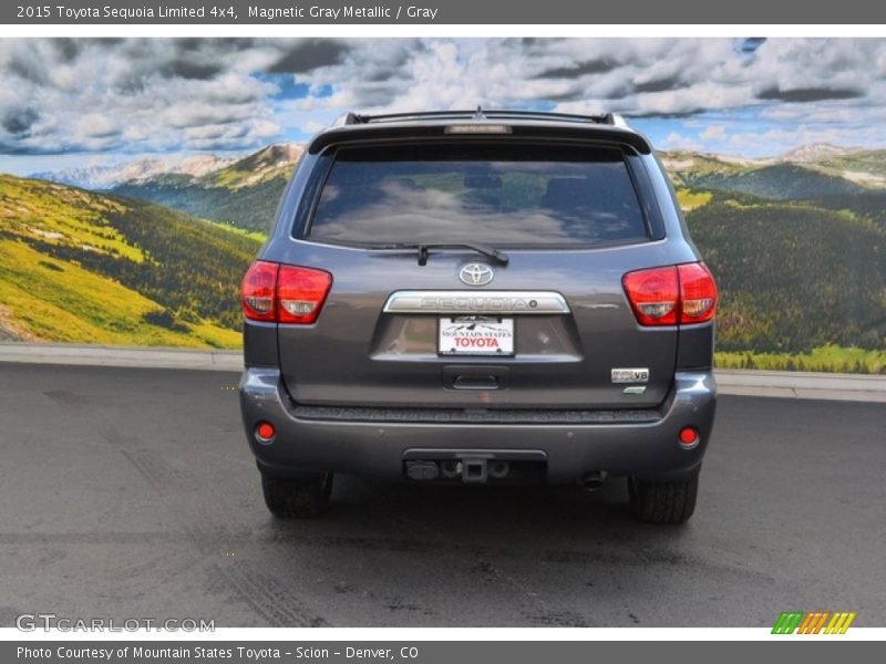 Magnetic Gray Metallic / Gray 2015 Toyota Sequoia Limited 4x4
