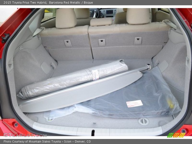 Barcelona Red Metallic / Bisque 2015 Toyota Prius Two Hybrid