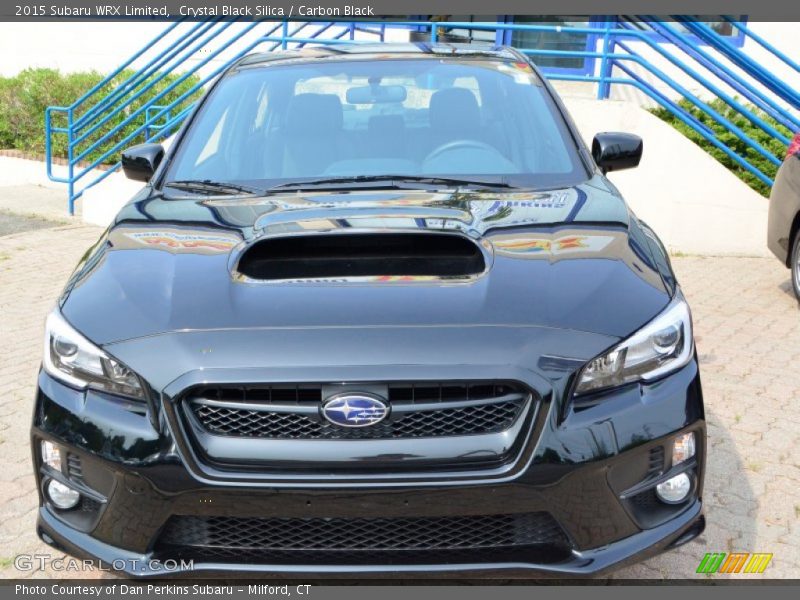Crystal Black Silica / Carbon Black 2015 Subaru WRX Limited