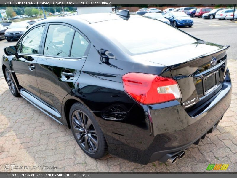 Crystal Black Silica / Carbon Black 2015 Subaru WRX Limited
