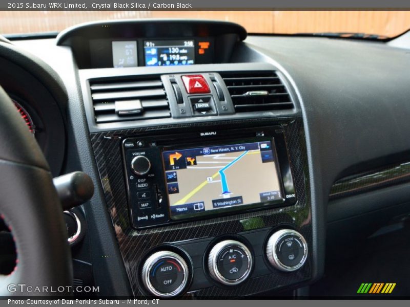 Controls of 2015 WRX Limited
