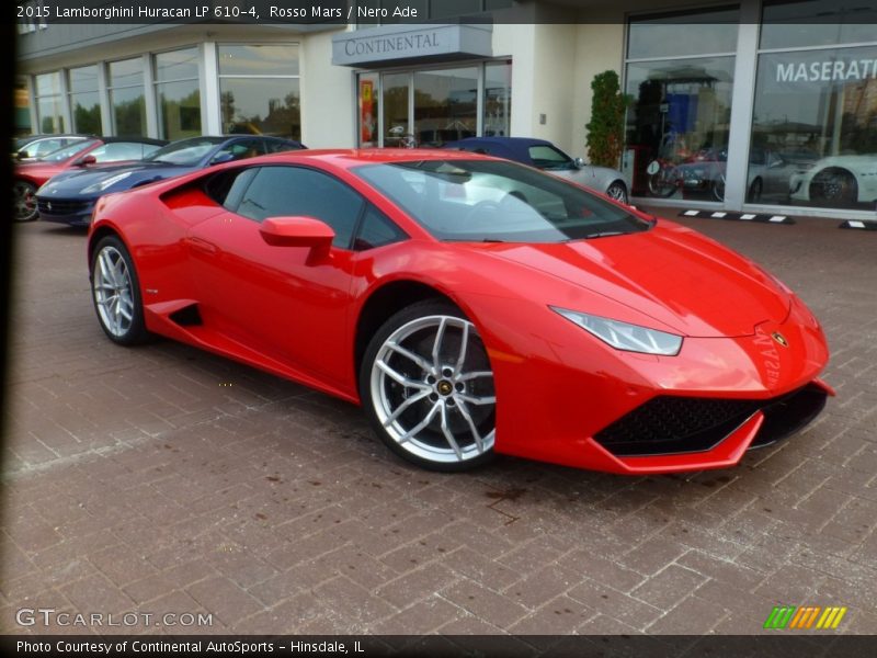 Front 3/4 View of 2015 Huracan LP 610-4