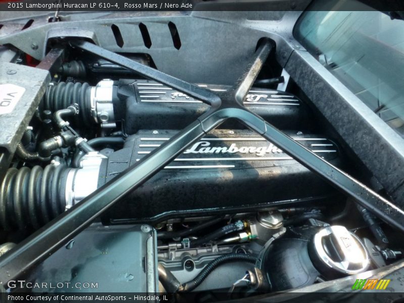  2015 Huracan LP 610-4 Engine - 5.2 Liter DOHC 40-Valve VVT V10