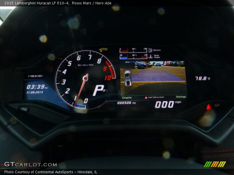  2015 Huracan LP 610-4 LP 610-4 Gauges