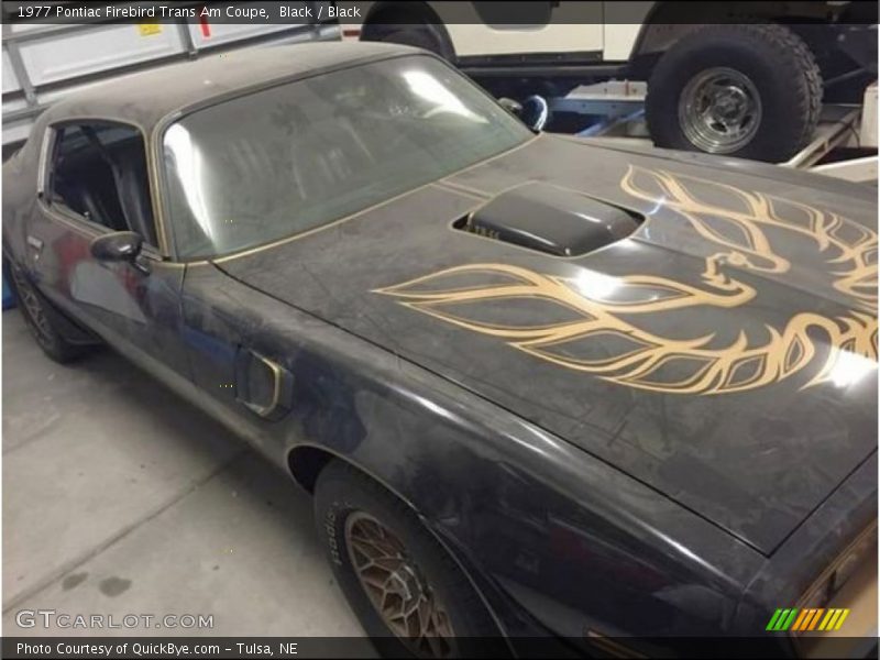 Front 3/4 View of 1977 Firebird Trans Am Coupe