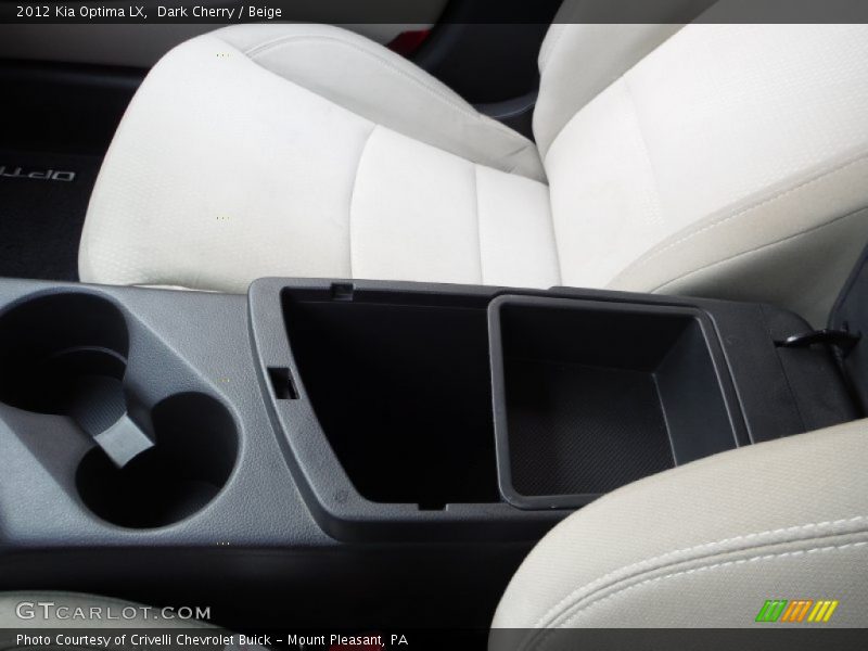 Dark Cherry / Beige 2012 Kia Optima LX