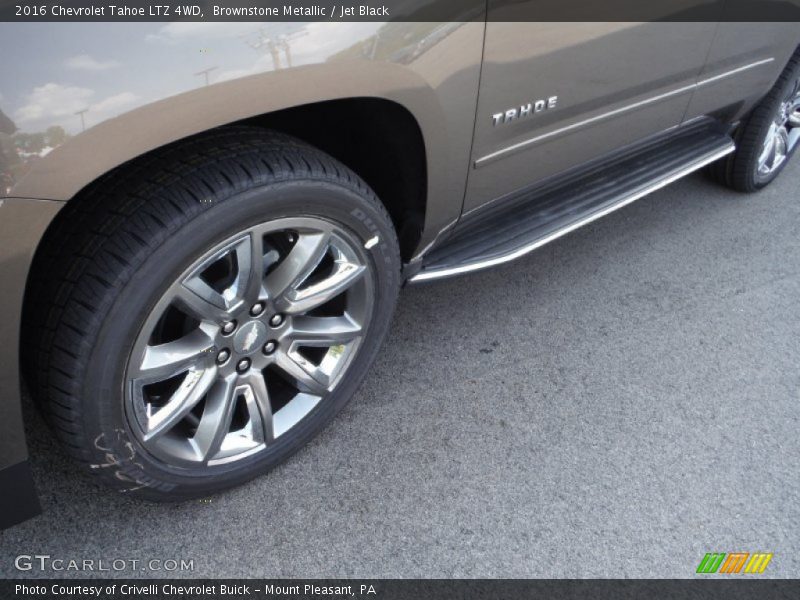 Brownstone Metallic / Jet Black 2016 Chevrolet Tahoe LTZ 4WD