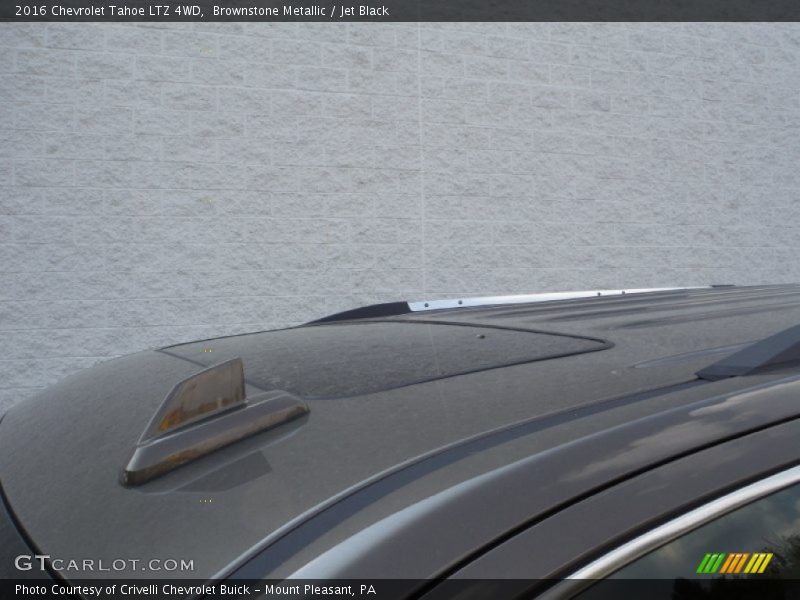 Brownstone Metallic / Jet Black 2016 Chevrolet Tahoe LTZ 4WD