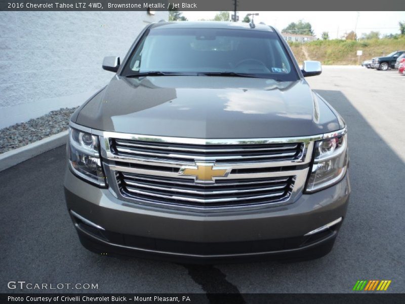 Brownstone Metallic / Jet Black 2016 Chevrolet Tahoe LTZ 4WD