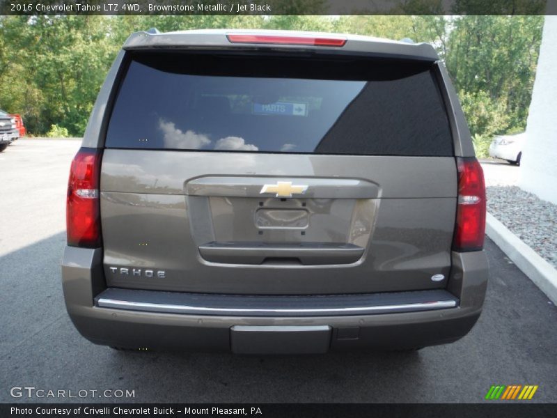 Brownstone Metallic / Jet Black 2016 Chevrolet Tahoe LTZ 4WD