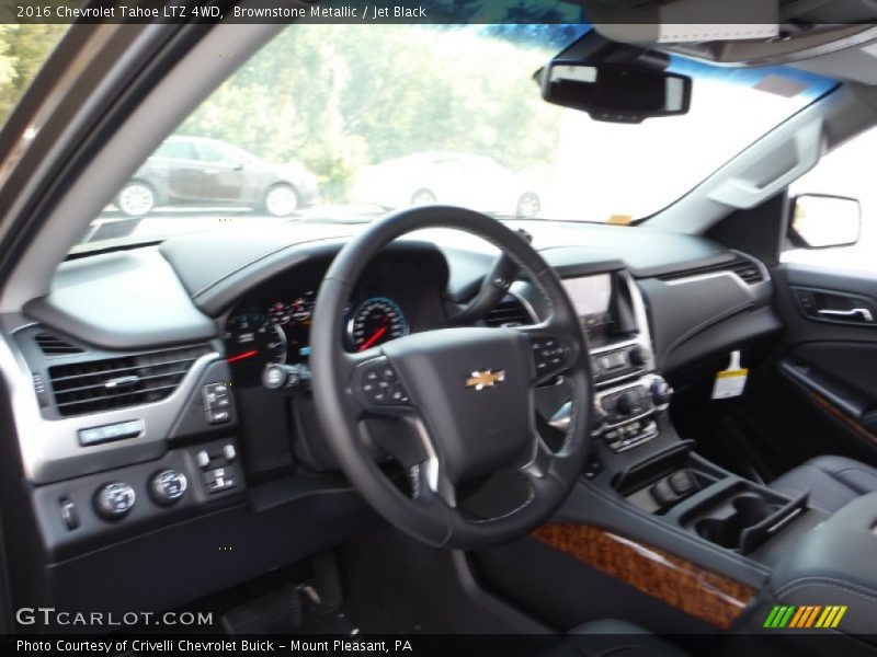 Brownstone Metallic / Jet Black 2016 Chevrolet Tahoe LTZ 4WD