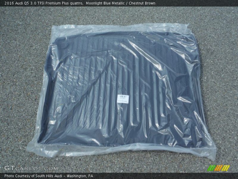 Moonlight Blue Metallic / Chestnut Brown 2016 Audi Q5 3.0 TFSI Premium Plus quattro