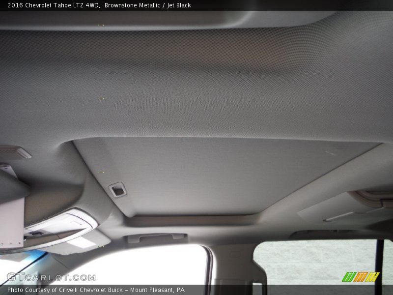 Brownstone Metallic / Jet Black 2016 Chevrolet Tahoe LTZ 4WD