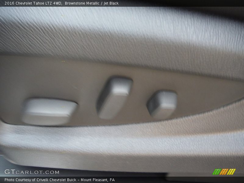 Brownstone Metallic / Jet Black 2016 Chevrolet Tahoe LTZ 4WD