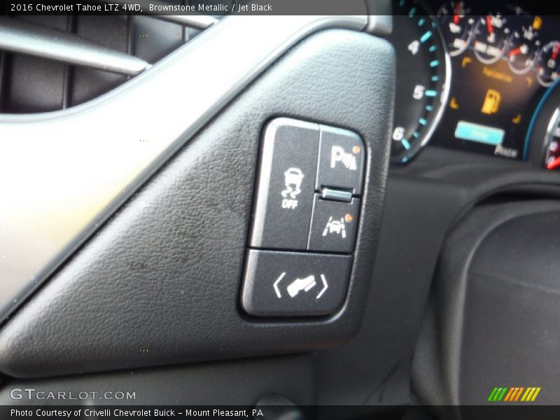 Brownstone Metallic / Jet Black 2016 Chevrolet Tahoe LTZ 4WD