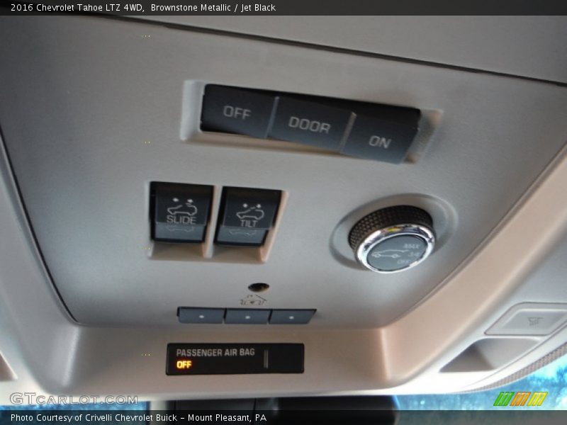 Controls of 2016 Tahoe LTZ 4WD