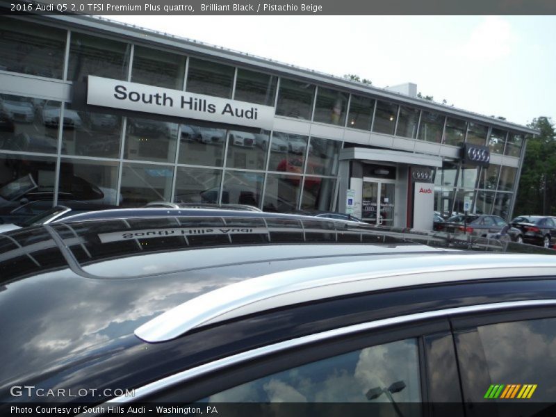 Brilliant Black / Pistachio Beige 2016 Audi Q5 2.0 TFSI Premium Plus quattro
