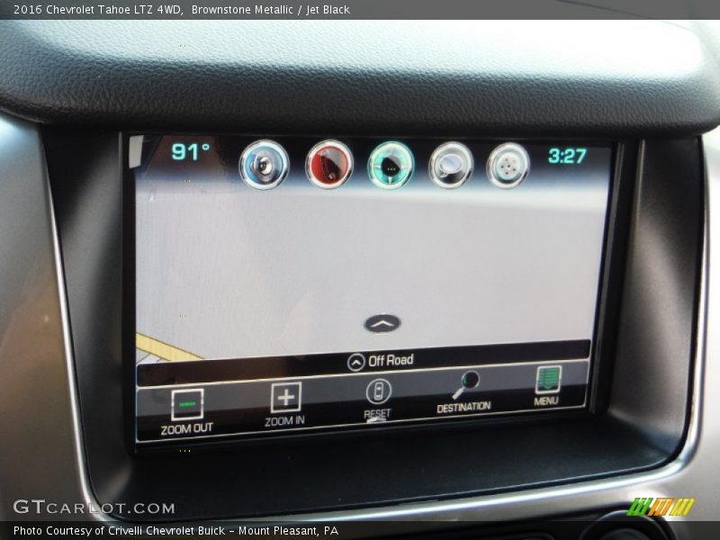 Controls of 2016 Tahoe LTZ 4WD