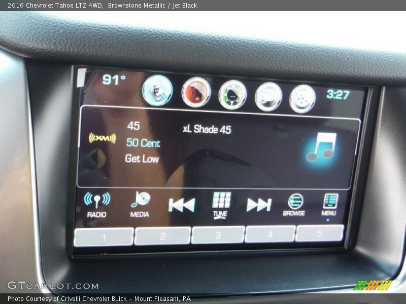 Controls of 2016 Tahoe LTZ 4WD
