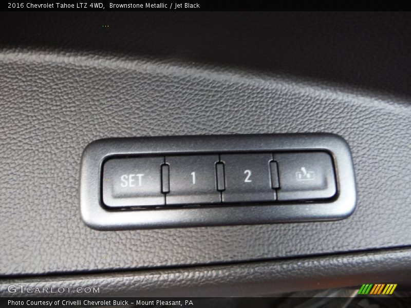 Brownstone Metallic / Jet Black 2016 Chevrolet Tahoe LTZ 4WD