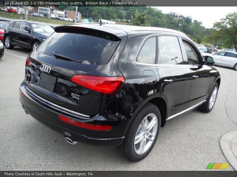 Brilliant Black / Pistachio Beige 2016 Audi Q5 2.0 TFSI Premium Plus quattro