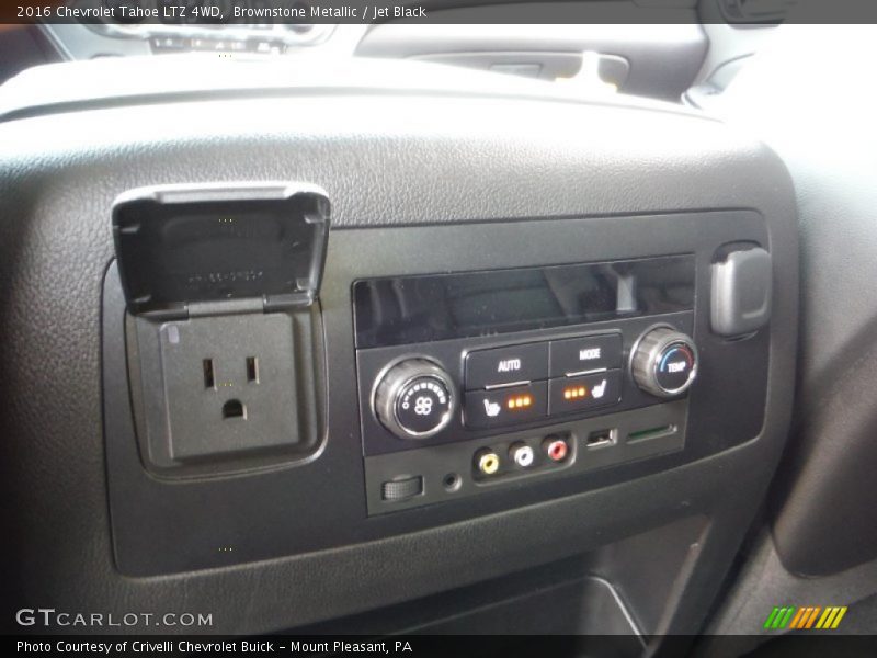 Controls of 2016 Tahoe LTZ 4WD