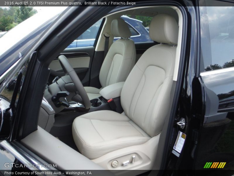 Brilliant Black / Pistachio Beige 2016 Audi Q5 2.0 TFSI Premium Plus quattro